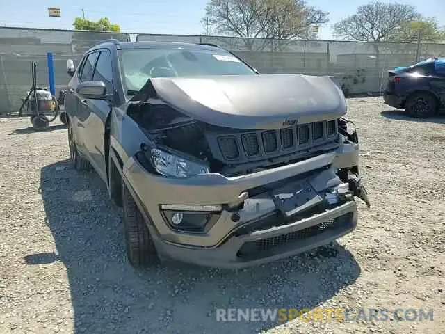 10 Photograph of a damaged car 3C4NJCBB4LT205864 JEEP COMPASS 2020