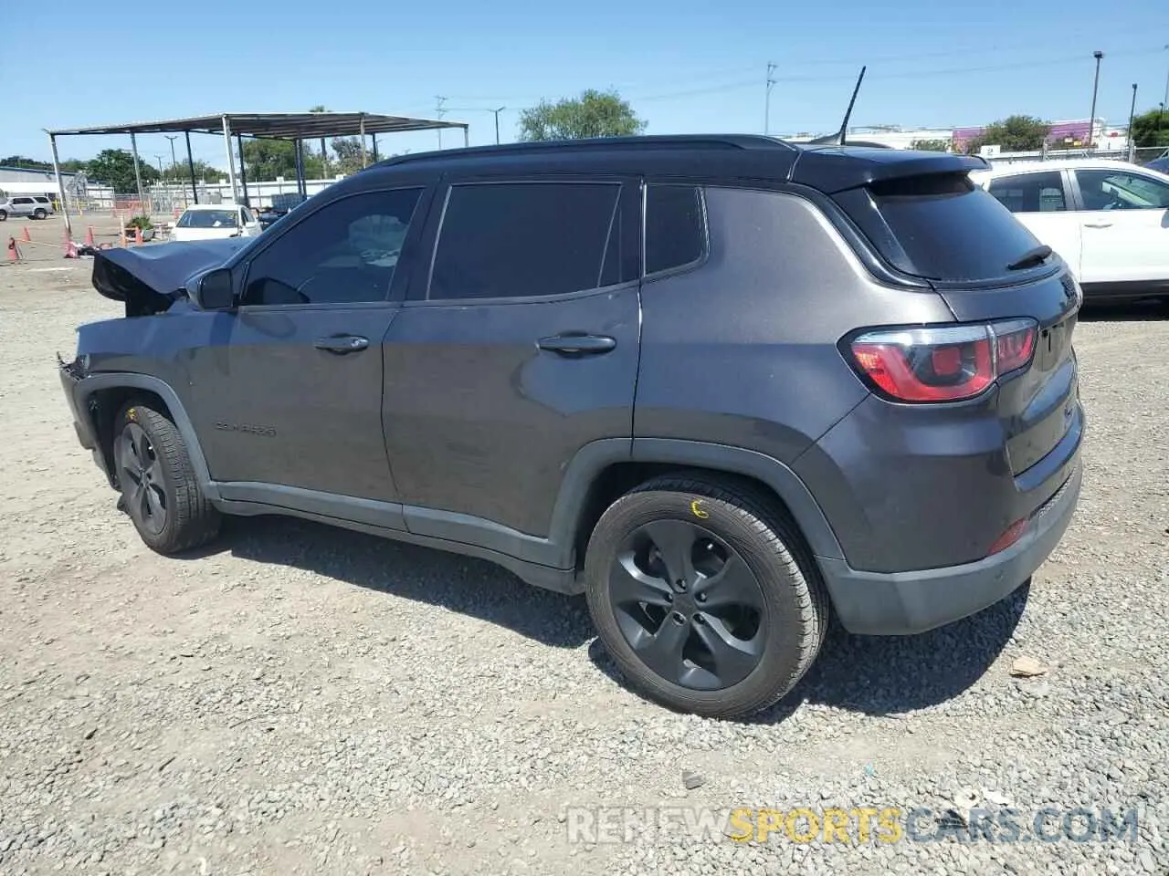 2 Photograph of a damaged car 3C4NJCBB4LT205864 JEEP COMPASS 2020
