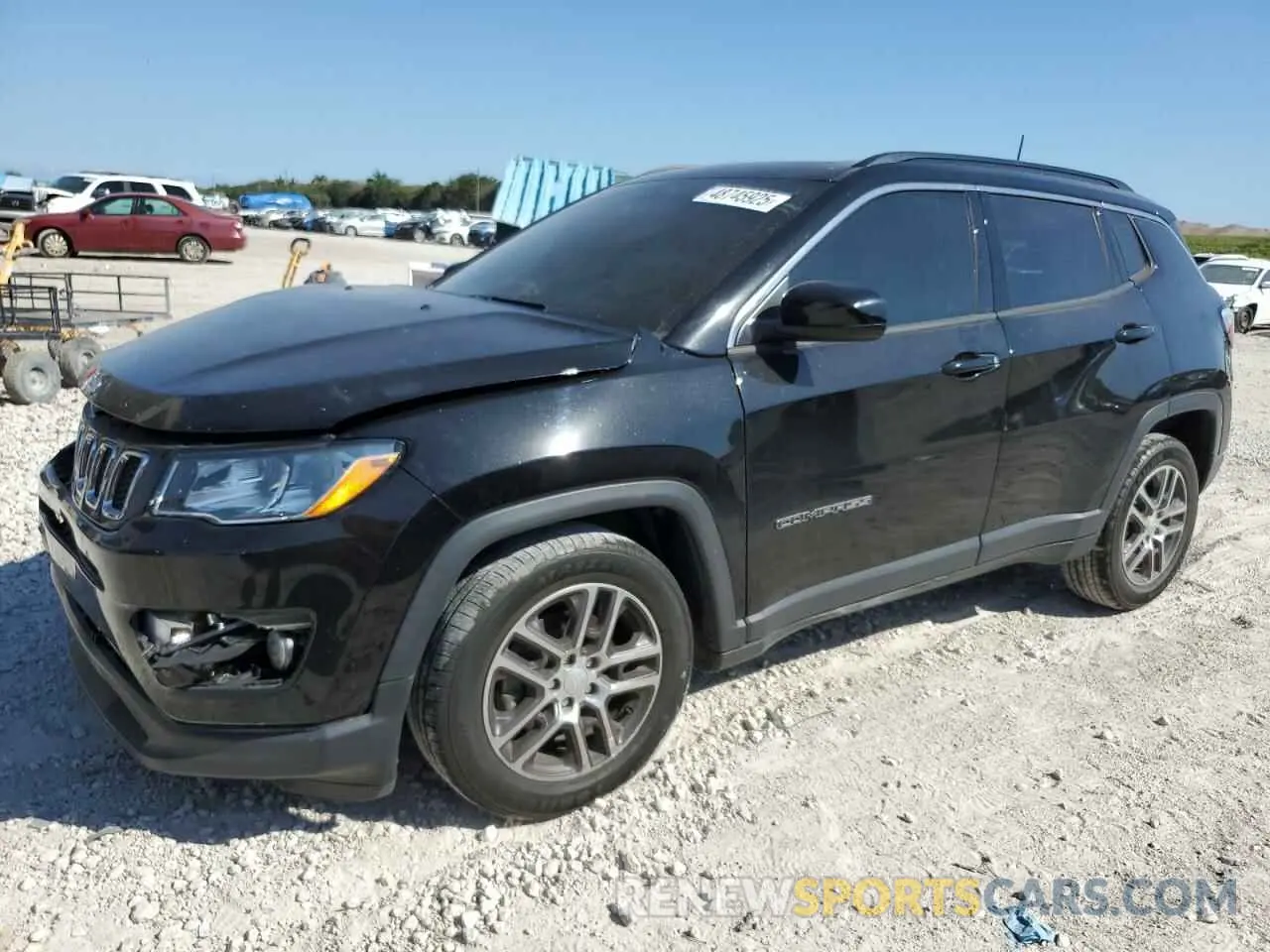 1 Photograph of a damaged car 3C4NJCBB4LT241702 JEEP COMPASS 2020