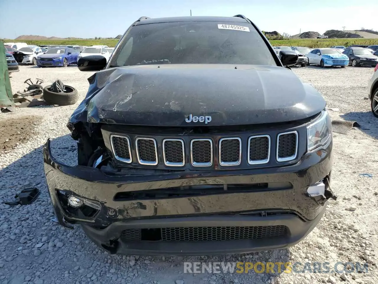 5 Photograph of a damaged car 3C4NJCBB4LT241702 JEEP COMPASS 2020