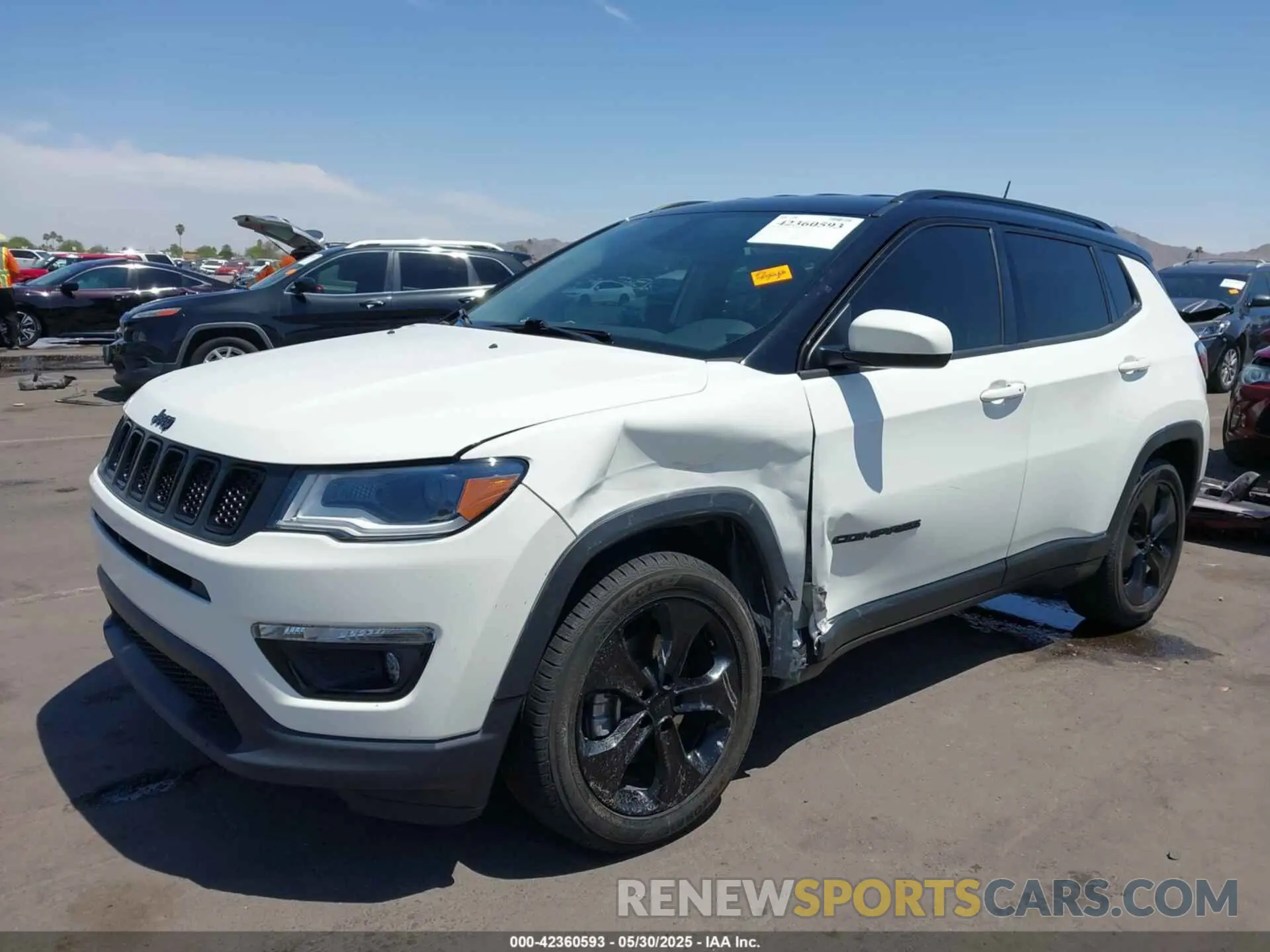 6 Photograph of a damaged car 3C4NJCBB5LT129328 JEEP COMPASS 2020