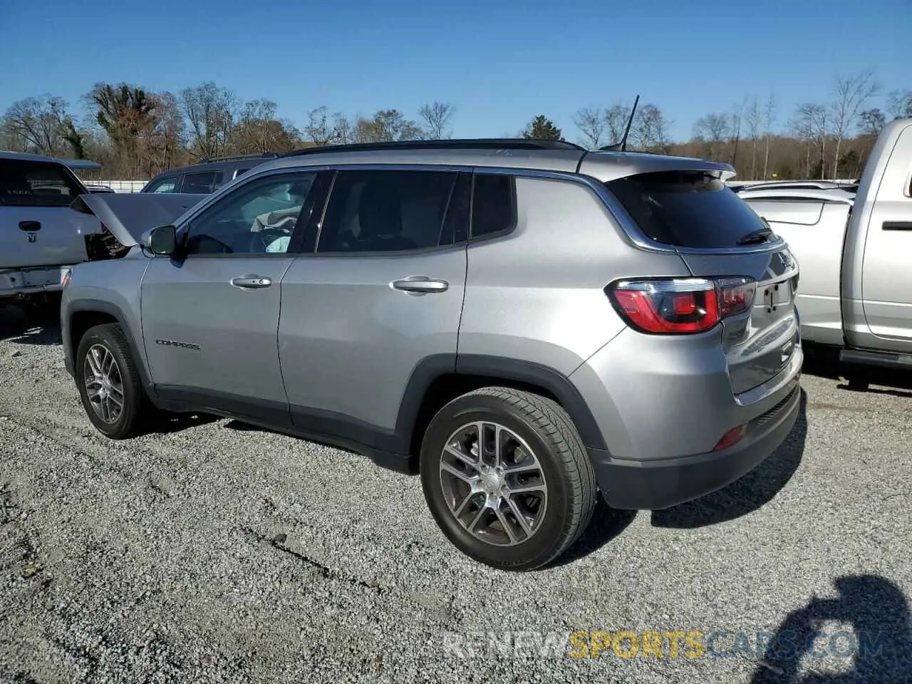 2 Photograph of a damaged car 3C4NJCBB5LT158859 JEEP COMPASS 2020