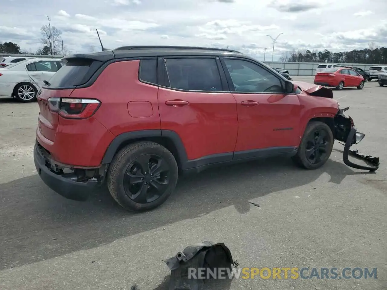 3 Photograph of a damaged car 3C4NJCBB5LT162409 JEEP COMPASS 2020