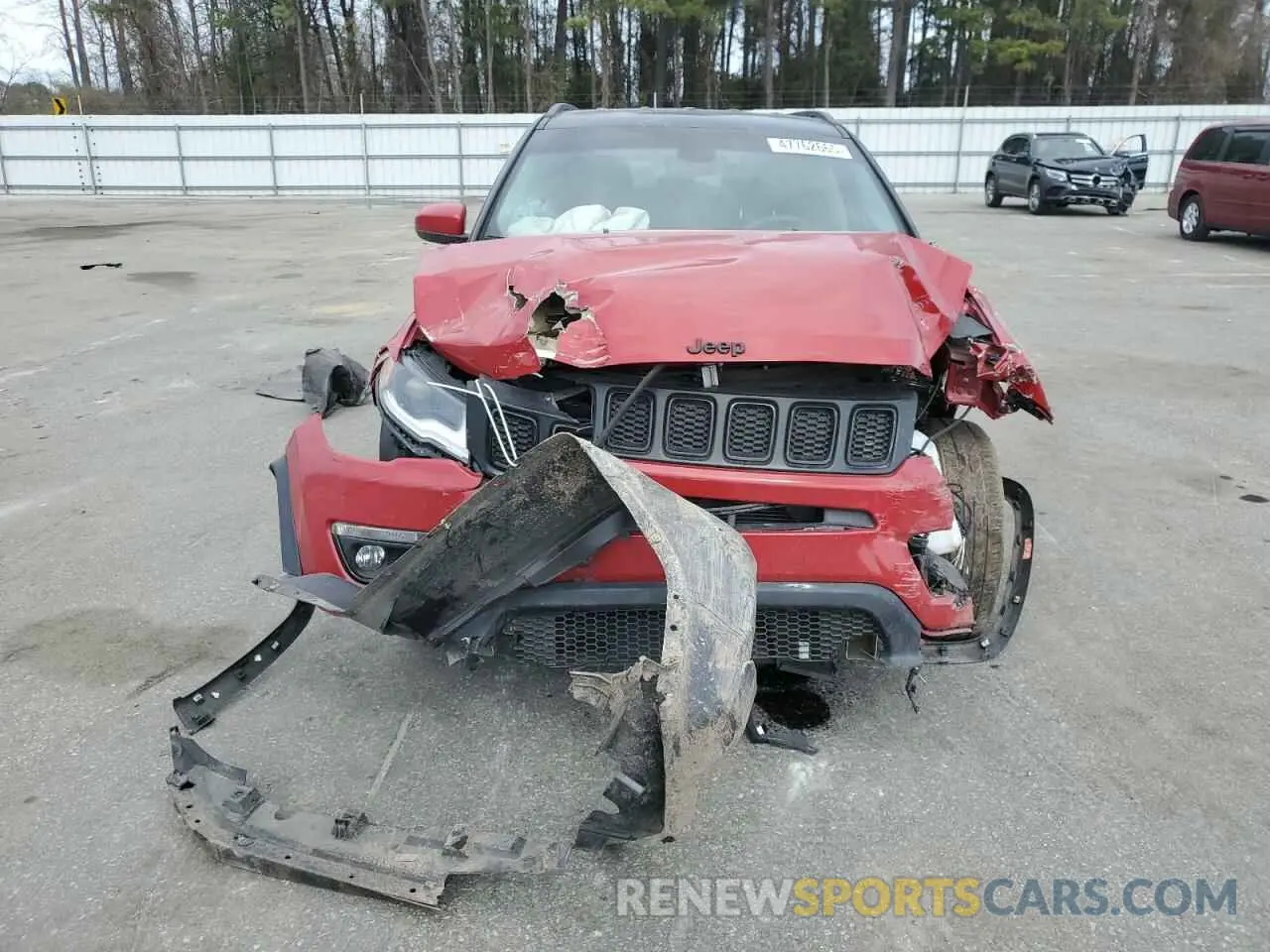 5 Photograph of a damaged car 3C4NJCBB5LT162409 JEEP COMPASS 2020