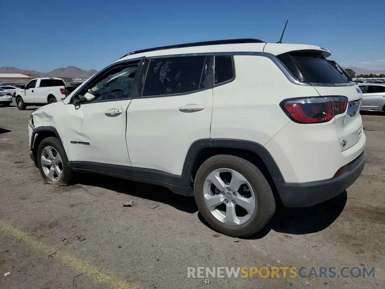2 Photograph of a damaged car 3C4NJCBB6LT141472 JEEP COMPASS 2020