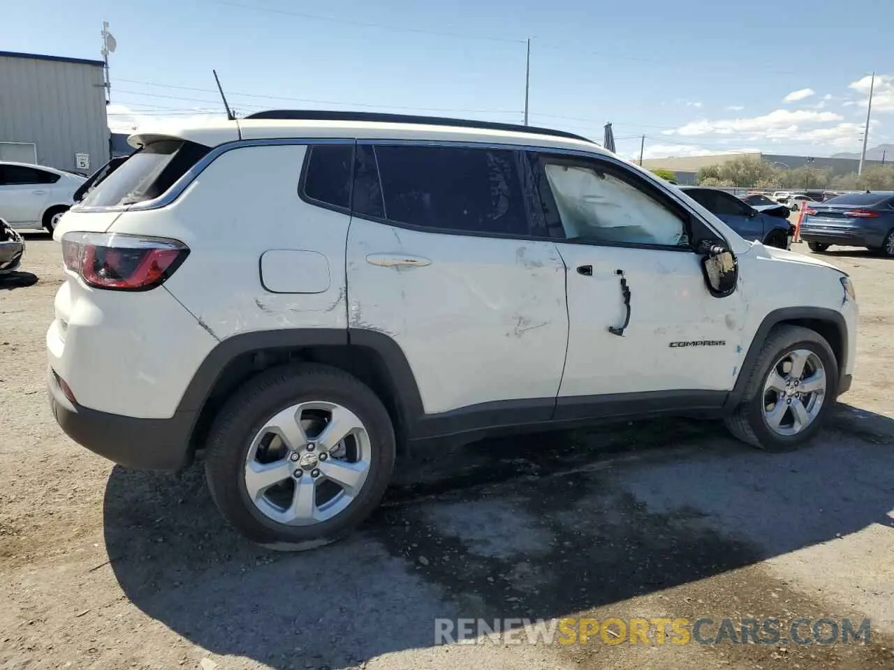 3 Photograph of a damaged car 3C4NJCBB6LT141472 JEEP COMPASS 2020