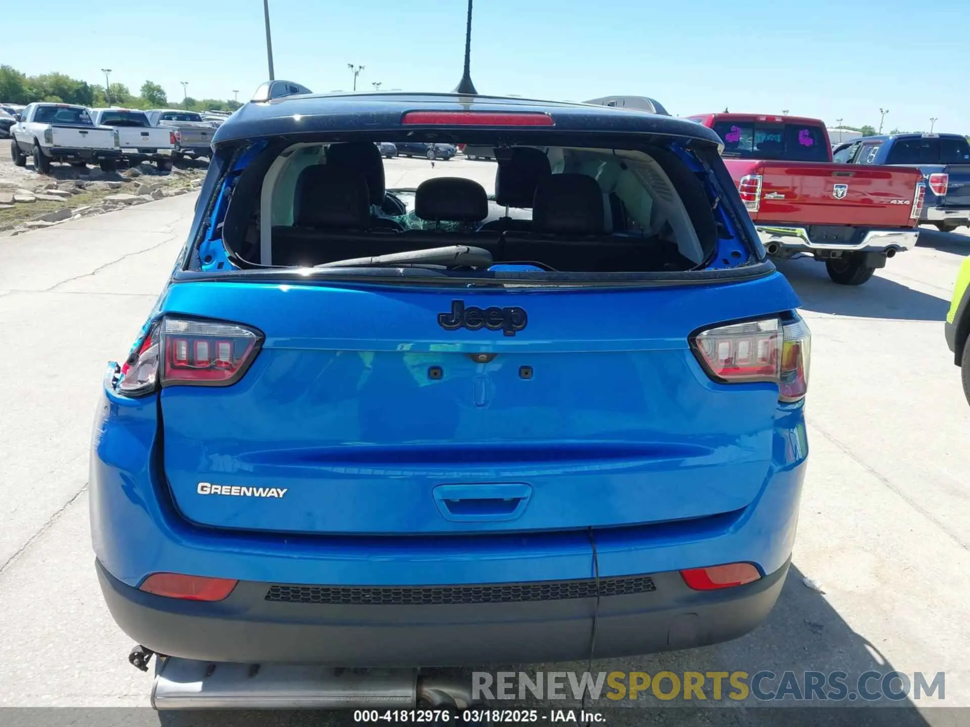 16 Photograph of a damaged car 3C4NJCBB6LT147529 JEEP COMPASS 2020