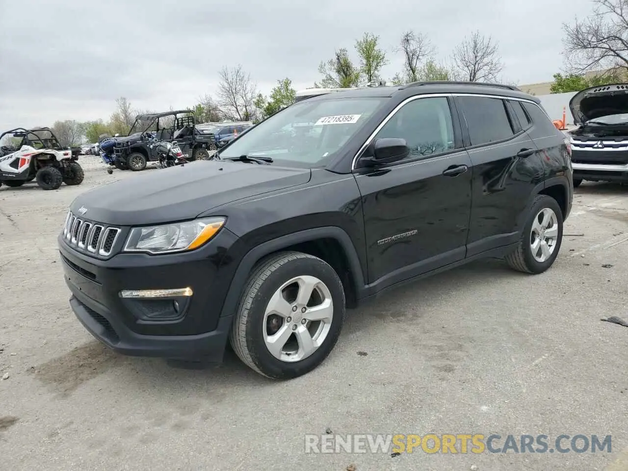 1 Photograph of a damaged car 3C4NJCBB6LT249977 JEEP COMPASS 2020