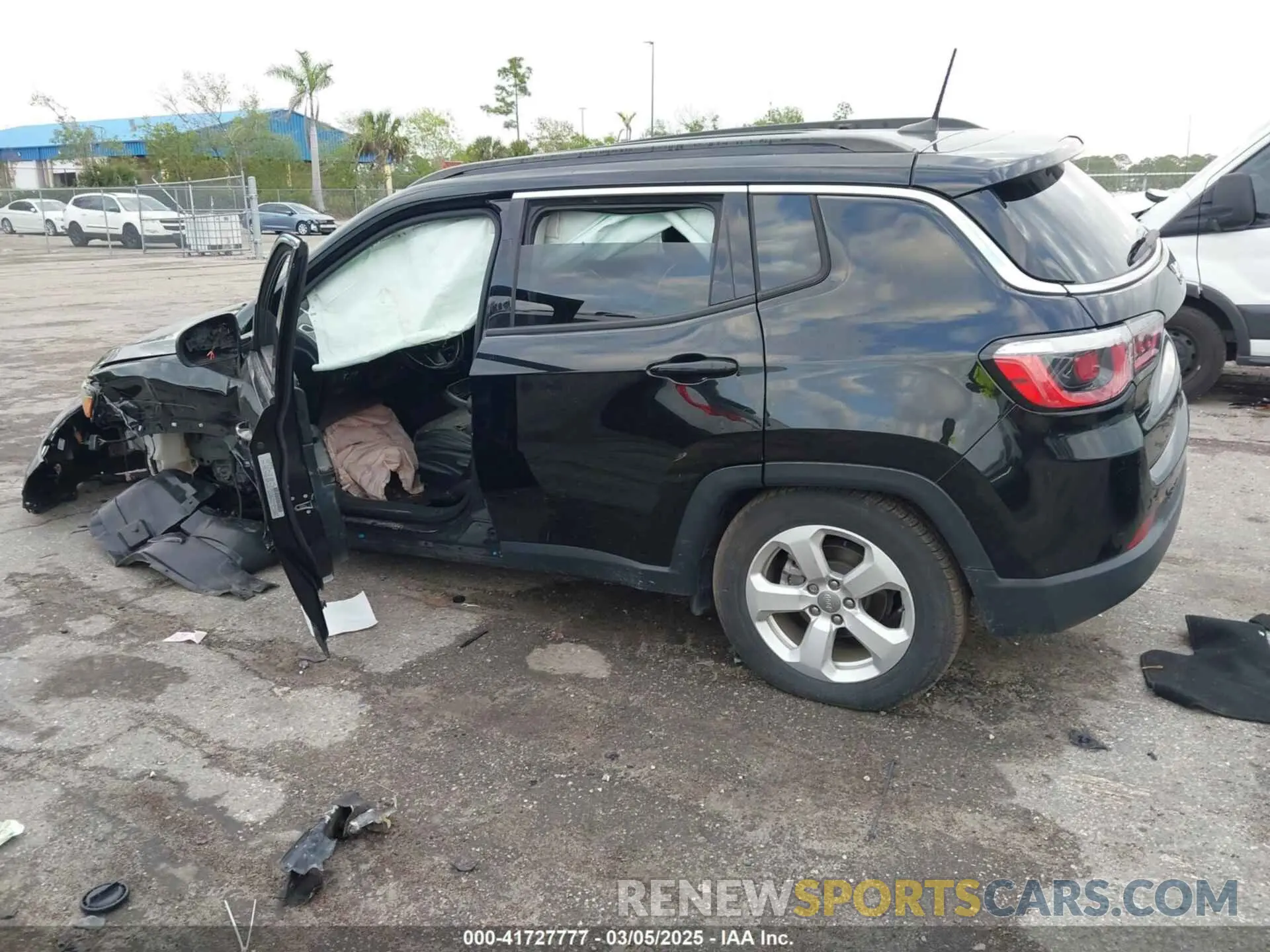 3 Photograph of a damaged car 3C4NJCBB7LT224859 JEEP COMPASS 2020