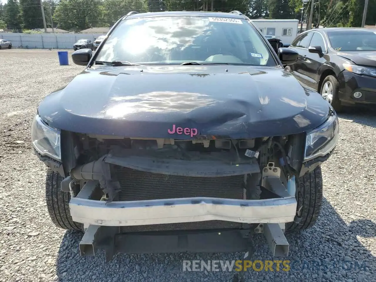 5 Photograph of a damaged car 3C4NJCBB8LT166292 JEEP COMPASS 2020