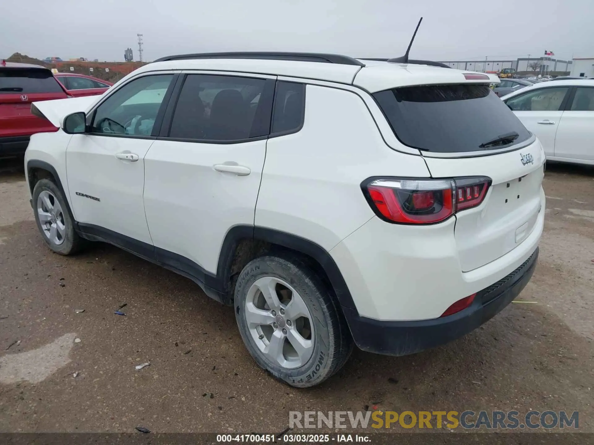 3 Photograph of a damaged car 3C4NJCBB9LT108501 JEEP COMPASS 2020