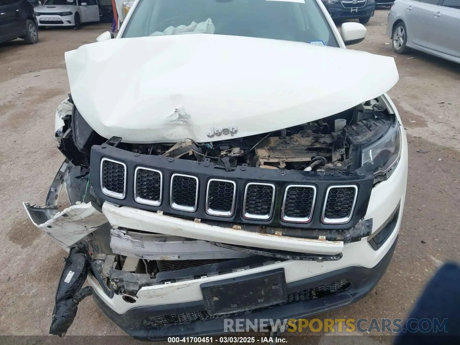 6 Photograph of a damaged car 3C4NJCBB9LT108501 JEEP COMPASS 2020