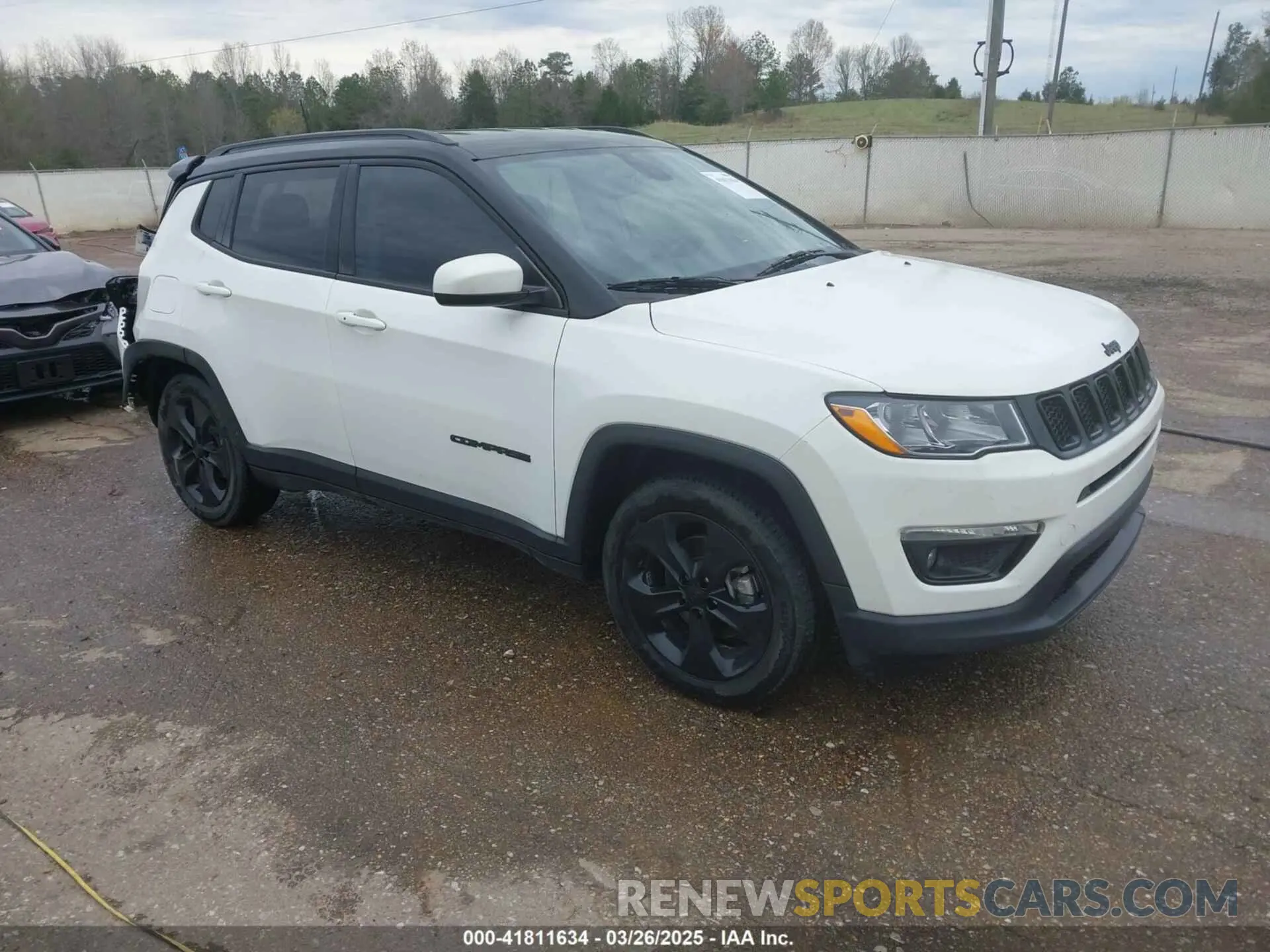 1 Photograph of a damaged car 3C4NJCBB9LT118042 JEEP COMPASS 2020