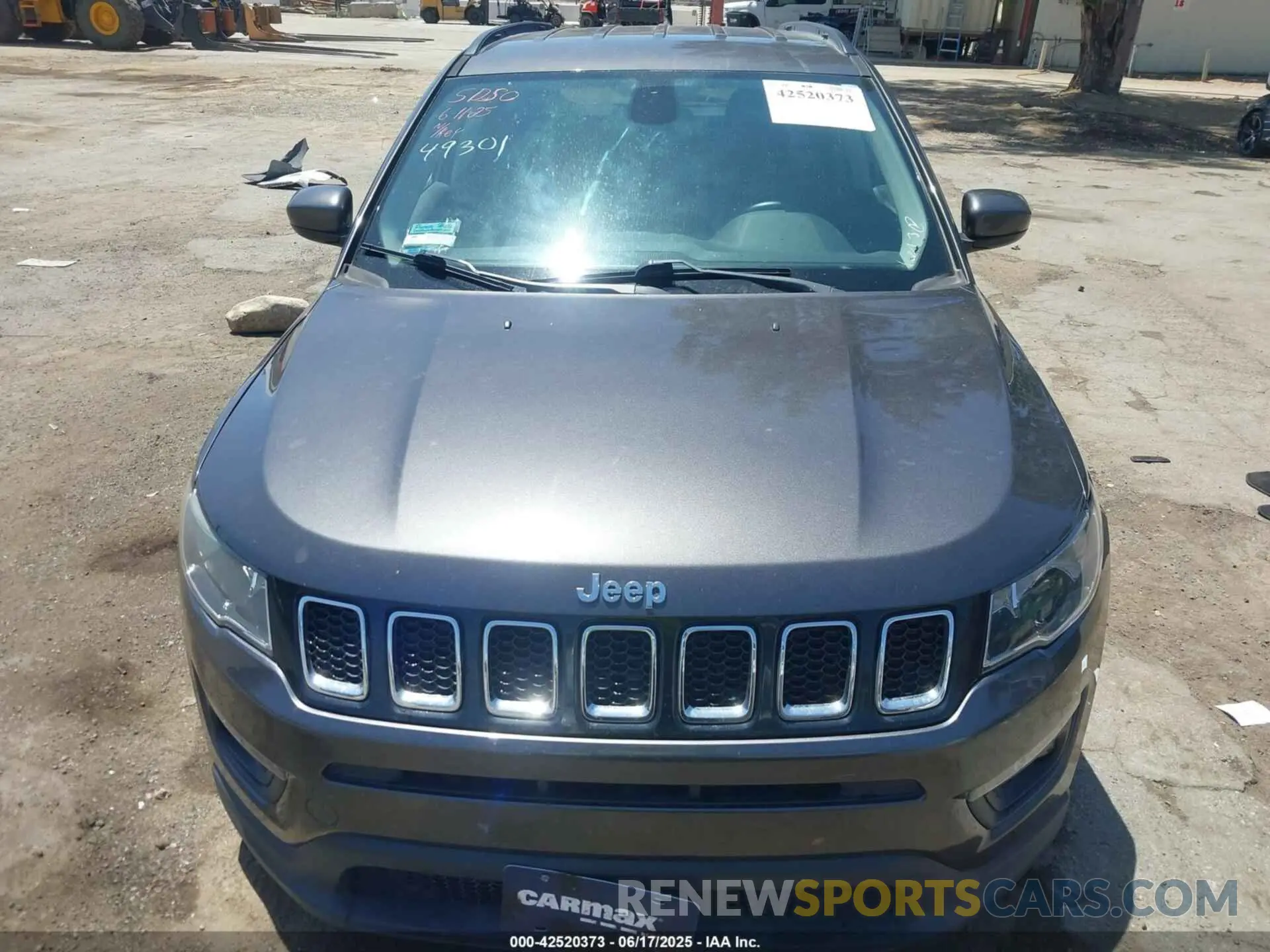 11 Photograph of a damaged car 3C4NJCBB9LT169802 JEEP COMPASS 2020
