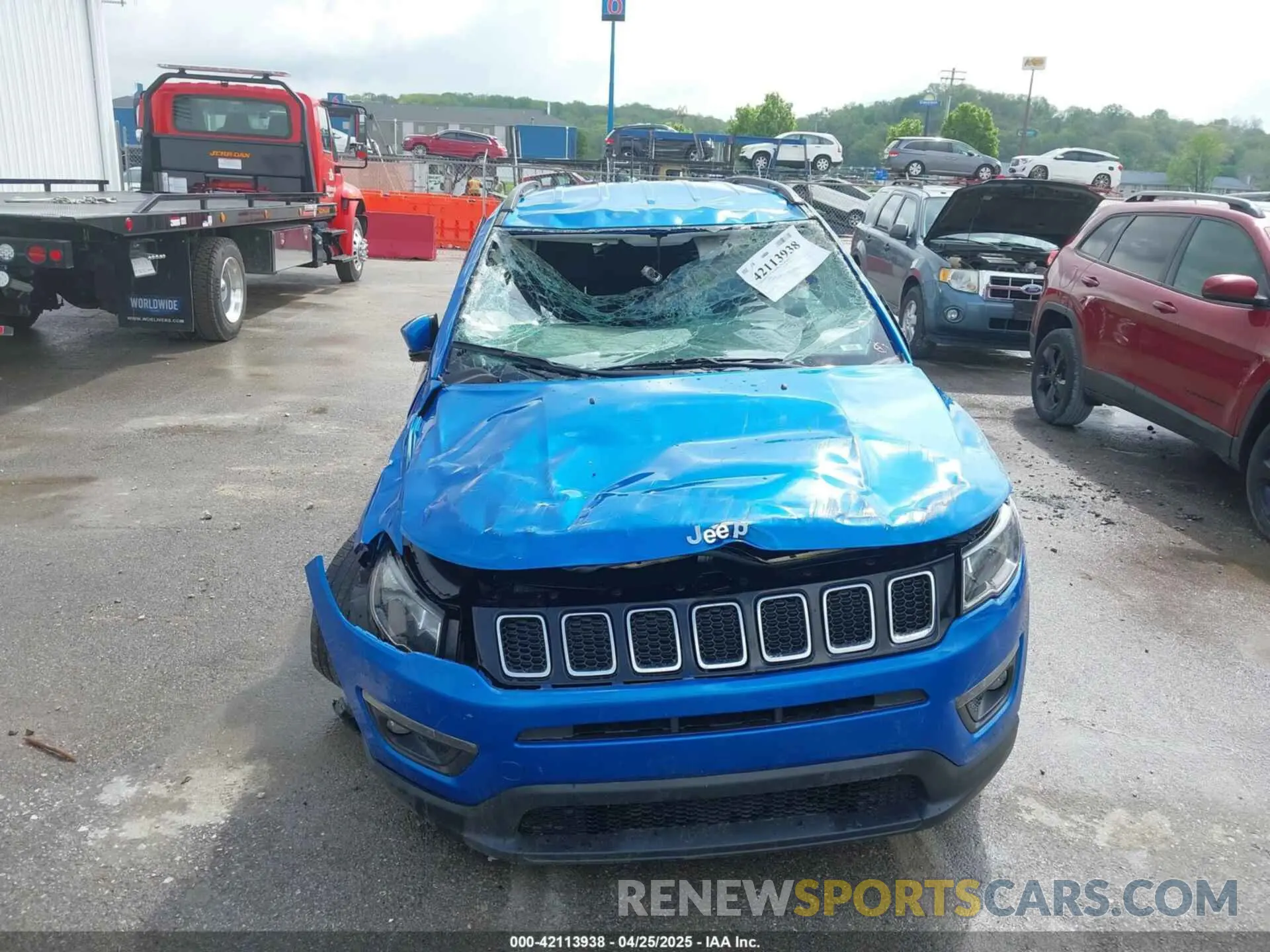 12 Photograph of a damaged car 3C4NJCBB9LT236642 JEEP COMPASS 2020