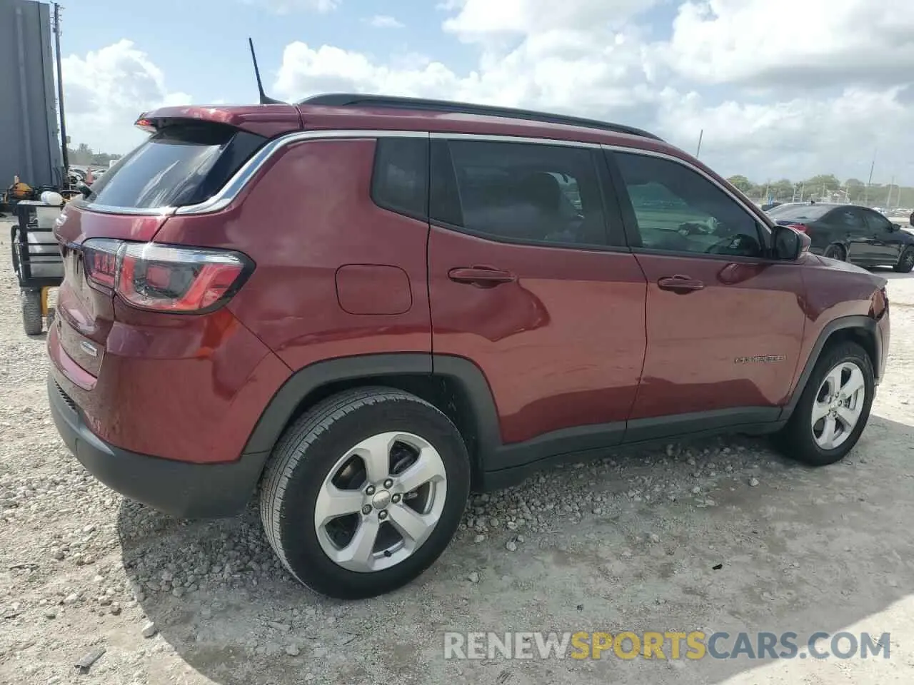 3 Photograph of a damaged car 3C4NJCBB9LT243039 JEEP COMPASS 2020