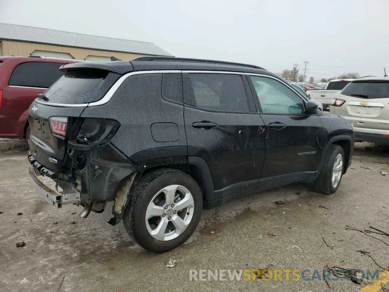 3 Photograph of a damaged car 3C4NJCBBXLT108507 JEEP COMPASS 2020