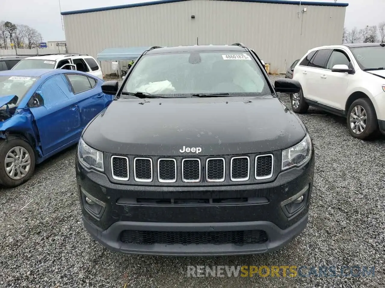 5 Photograph of a damaged car 3C4NJCBBXLT153012 JEEP COMPASS 2020