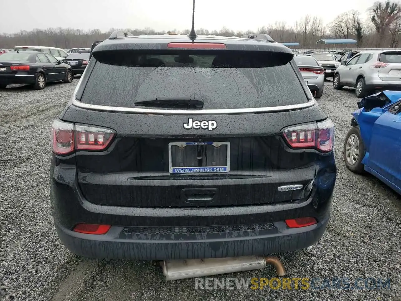 6 Photograph of a damaged car 3C4NJCBBXLT153012 JEEP COMPASS 2020
