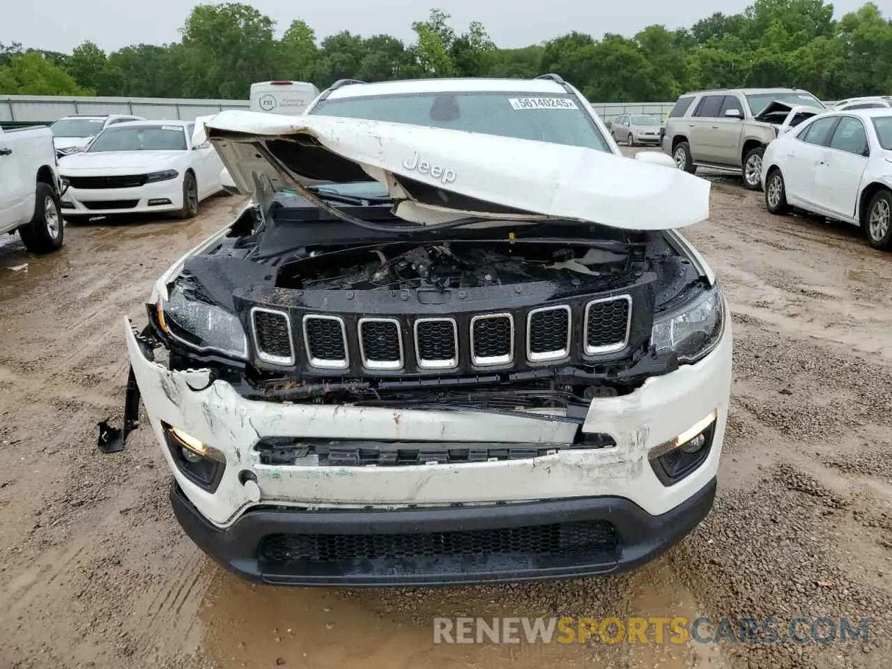 5 Photograph of a damaged car 3C4NJCBBXLT158971 JEEP COMPASS 2020