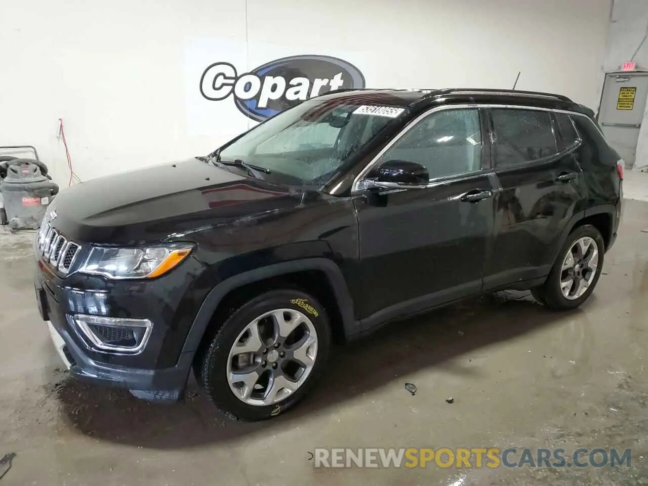 1 Photograph of a damaged car 3C4NJCCB0LT229724 JEEP COMPASS 2020