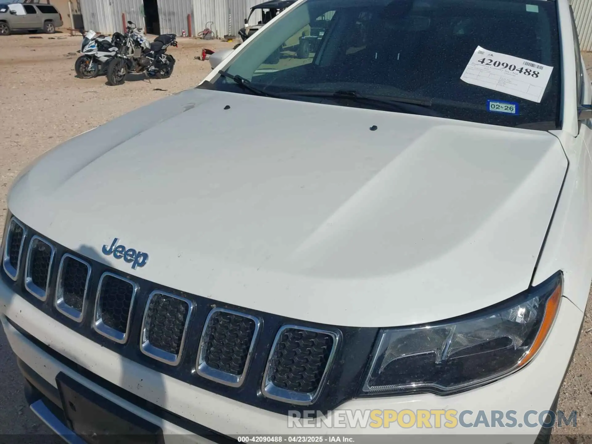 6 Photograph of a damaged car 3C4NJCCB1LT123329 JEEP COMPASS 2020