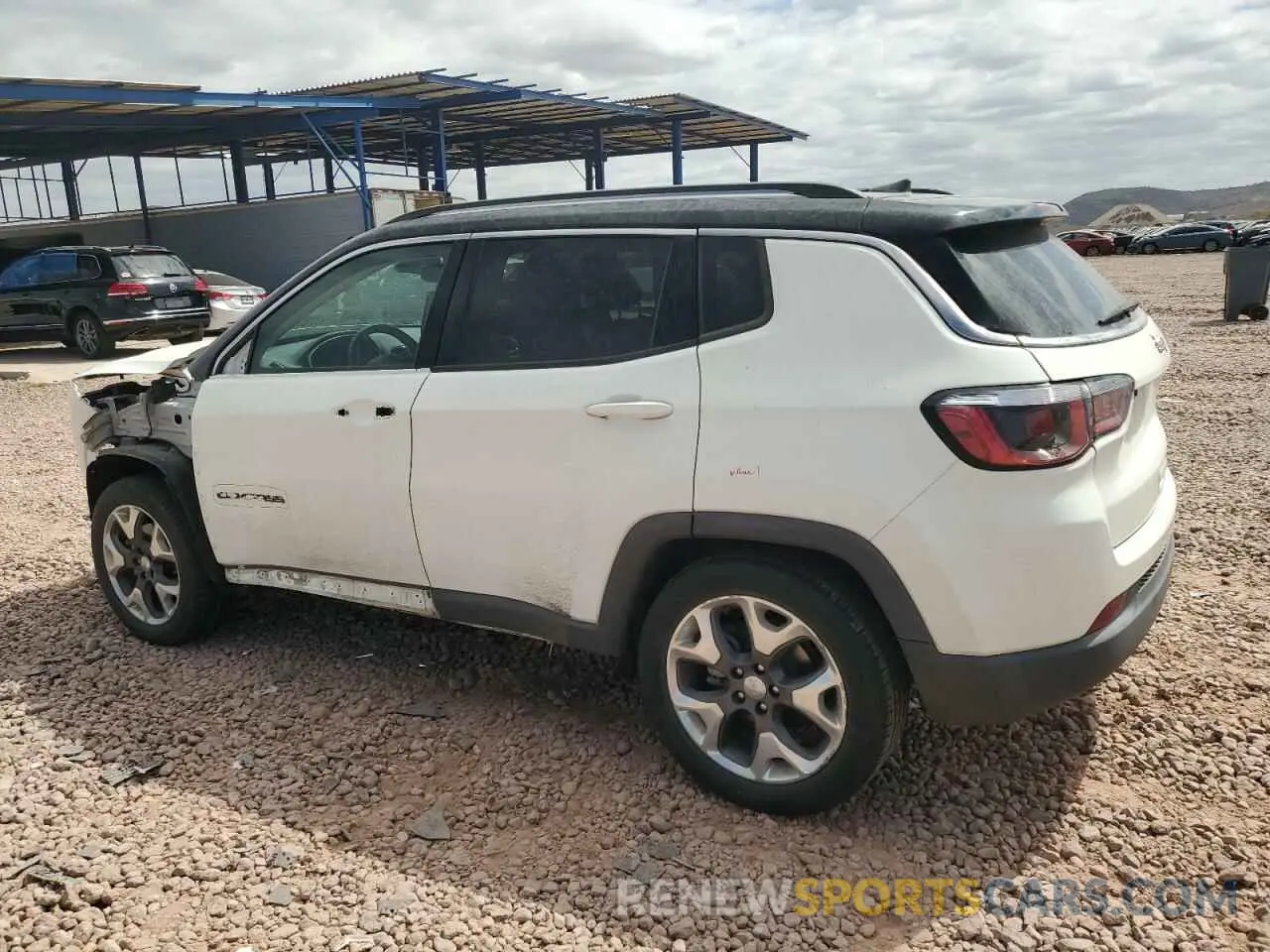 2 Photograph of a damaged car 3C4NJCCB2LT110363 JEEP COMPASS 2020