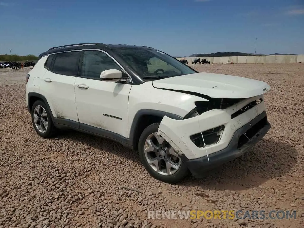 4 Photograph of a damaged car 3C4NJCCB2LT110363 JEEP COMPASS 2020