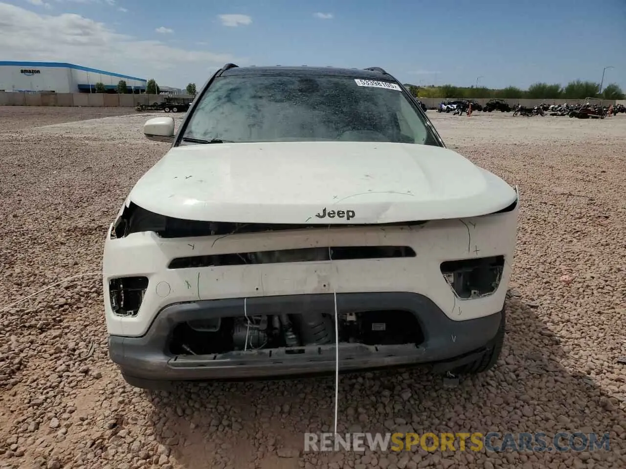 5 Photograph of a damaged car 3C4NJCCB2LT110363 JEEP COMPASS 2020