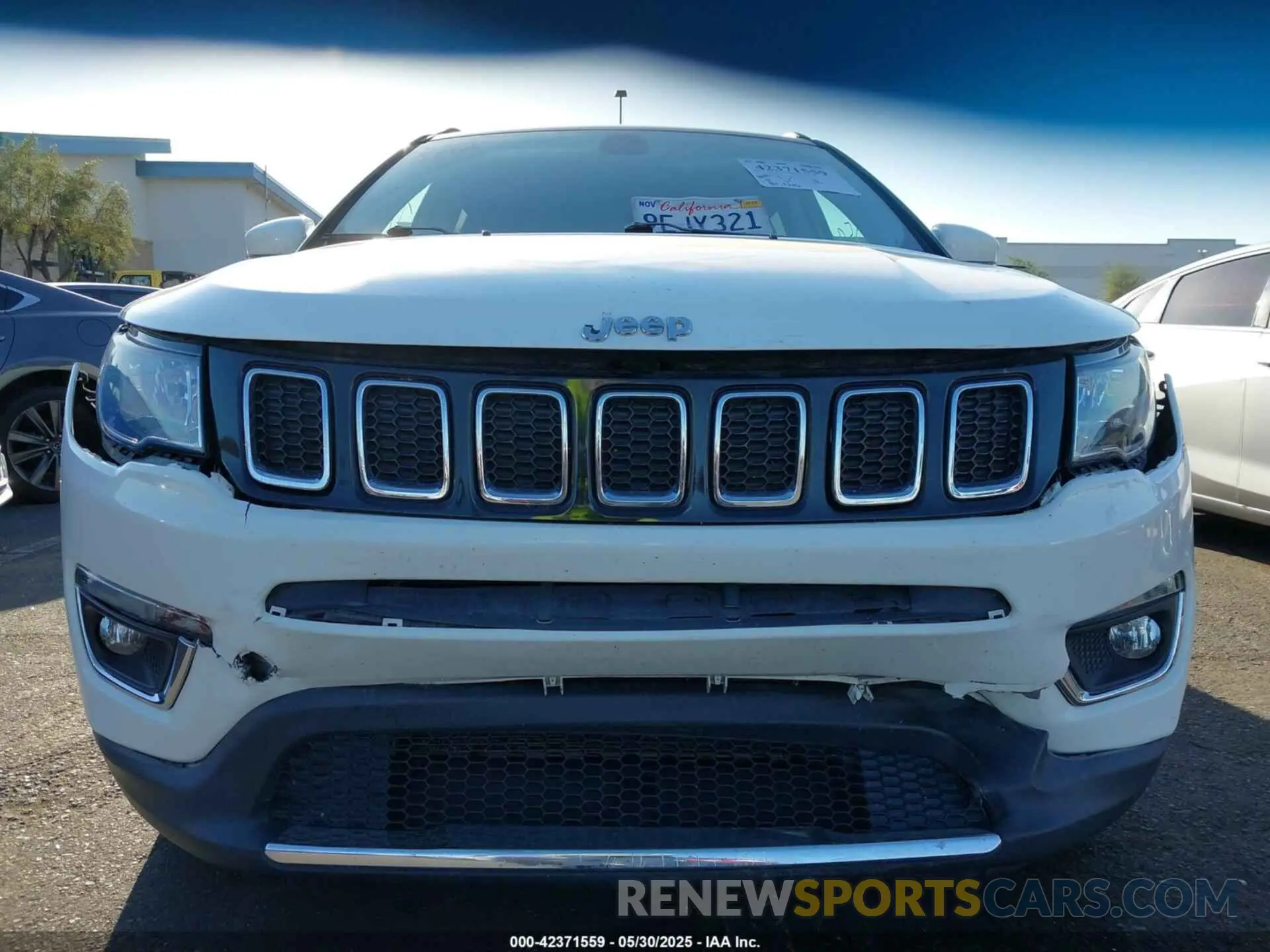 6 Photograph of a damaged car 3C4NJCCB2LT114607 JEEP COMPASS 2020