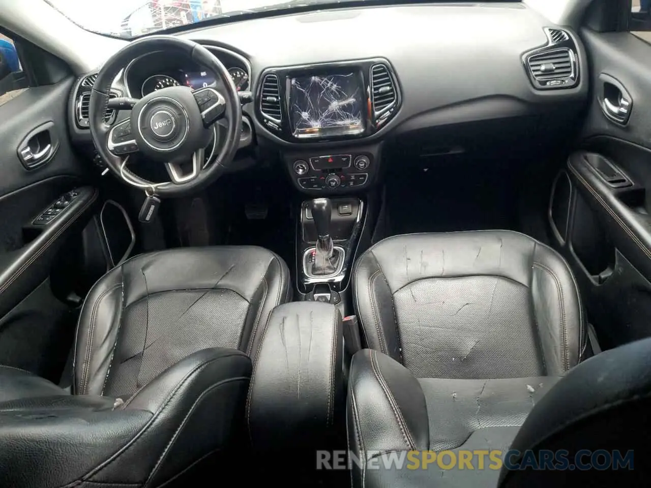8 Photograph of a damaged car 3C4NJCCB2LT114672 JEEP COMPASS 2020
