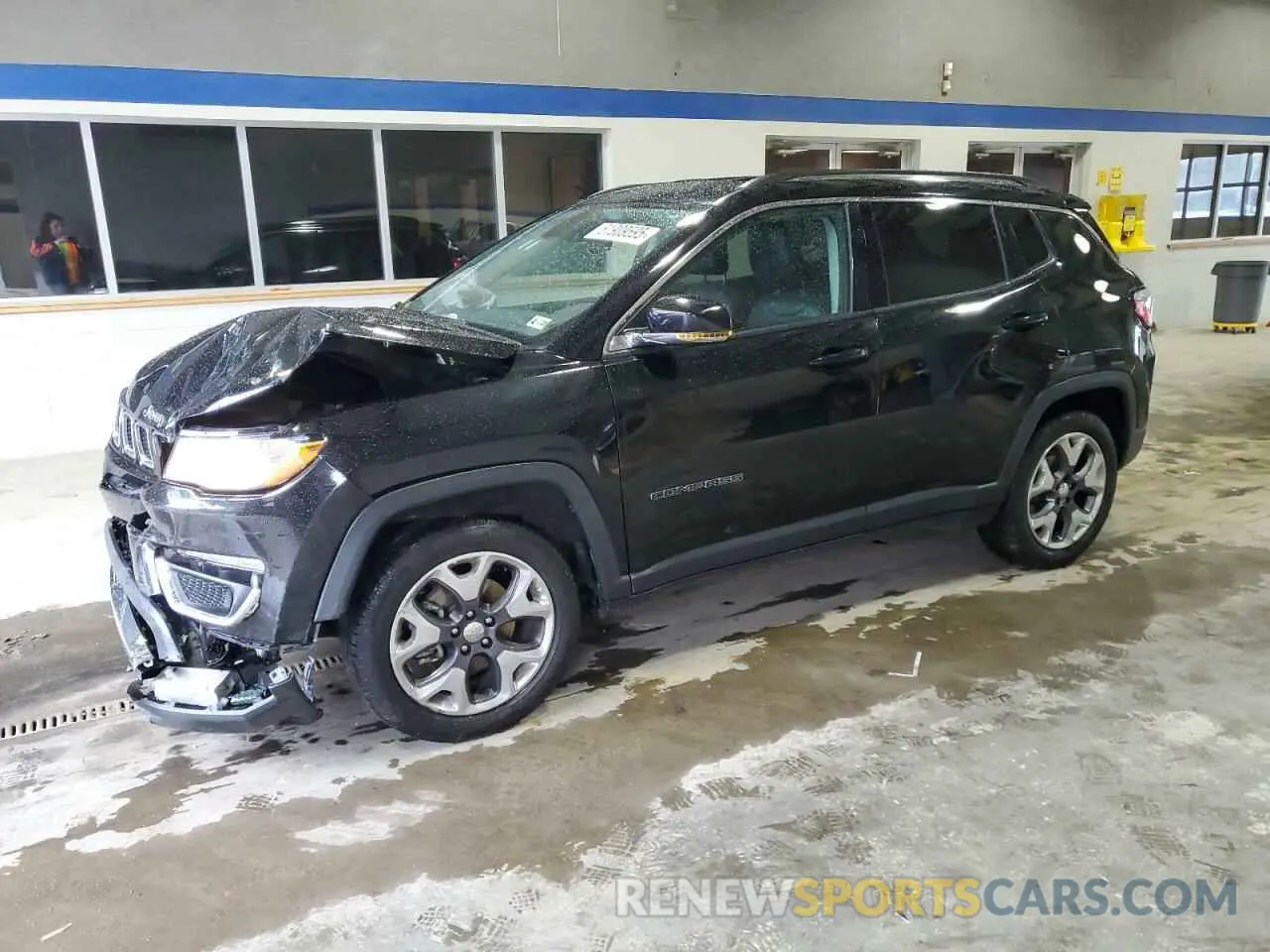 1 Photograph of a damaged car 3C4NJCCB3LT152704 JEEP COMPASS 2020