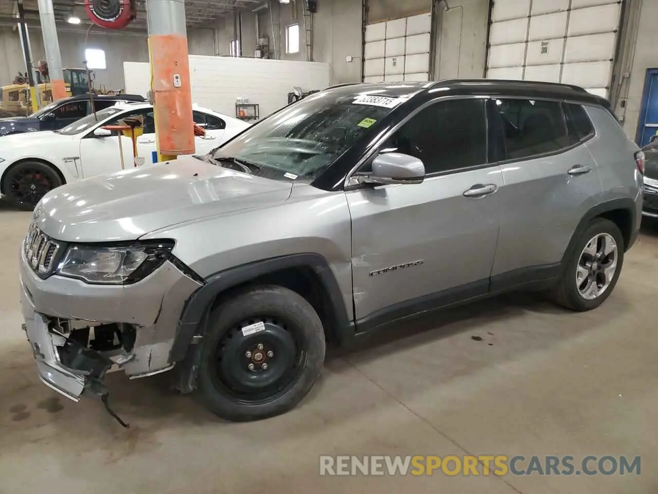 1 Photograph of a damaged car 3C4NJCCB4LT194010 JEEP COMPASS 2020