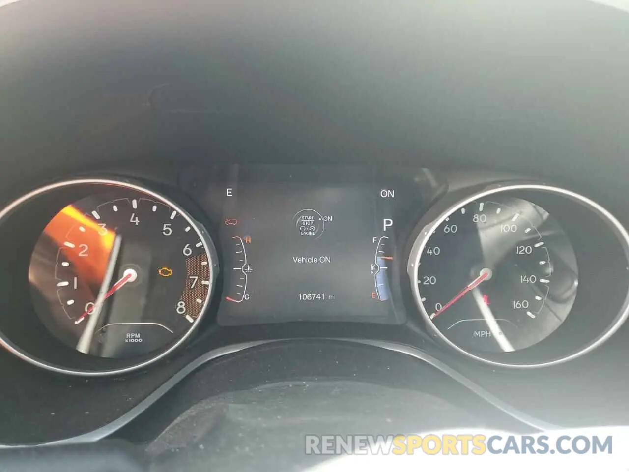 8 Photograph of a damaged car 3C4NJCCB4LT211159 JEEP COMPASS 2020