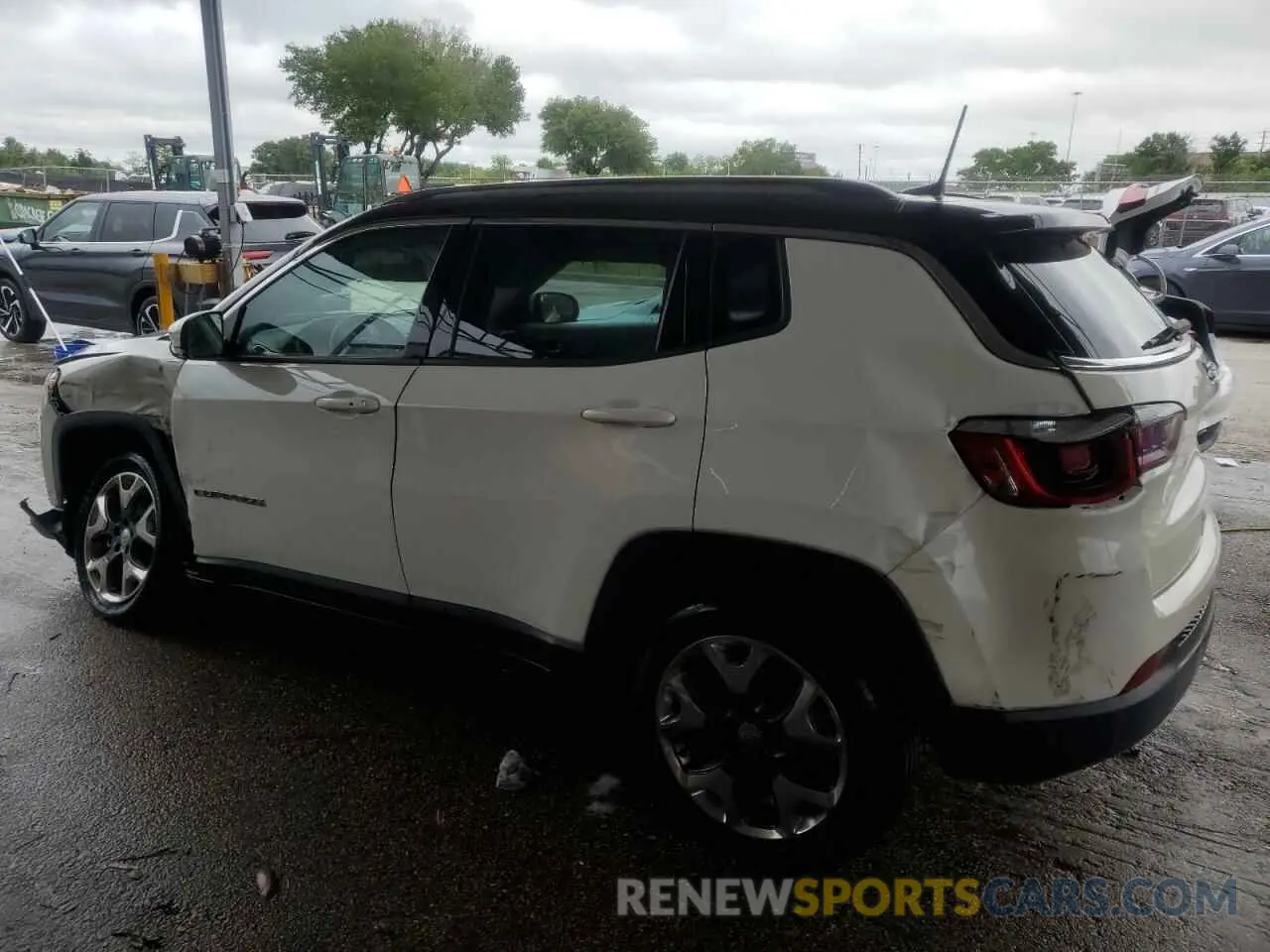 2 Photograph of a damaged car 3C4NJCCB7LT114392 JEEP COMPASS 2020