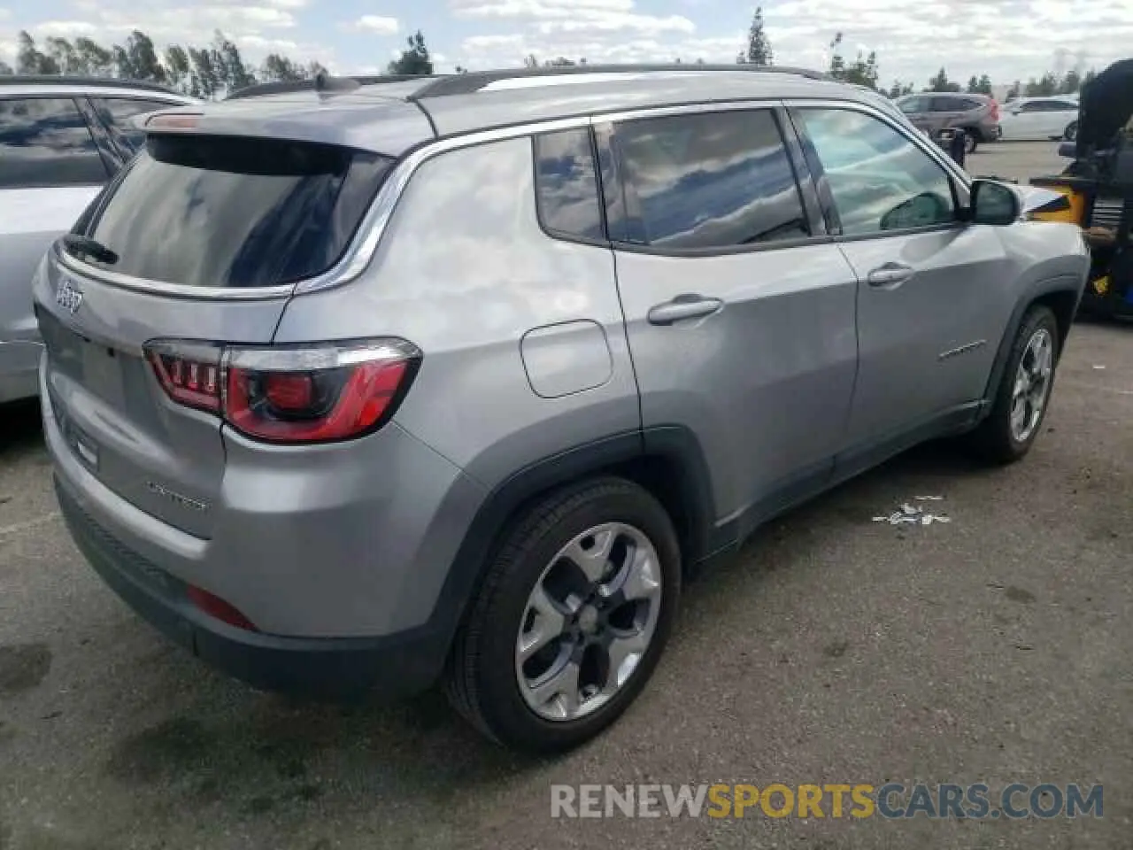 3 Photograph of a damaged car 3C4NJCCB7LT114456 JEEP COMPASS 2020