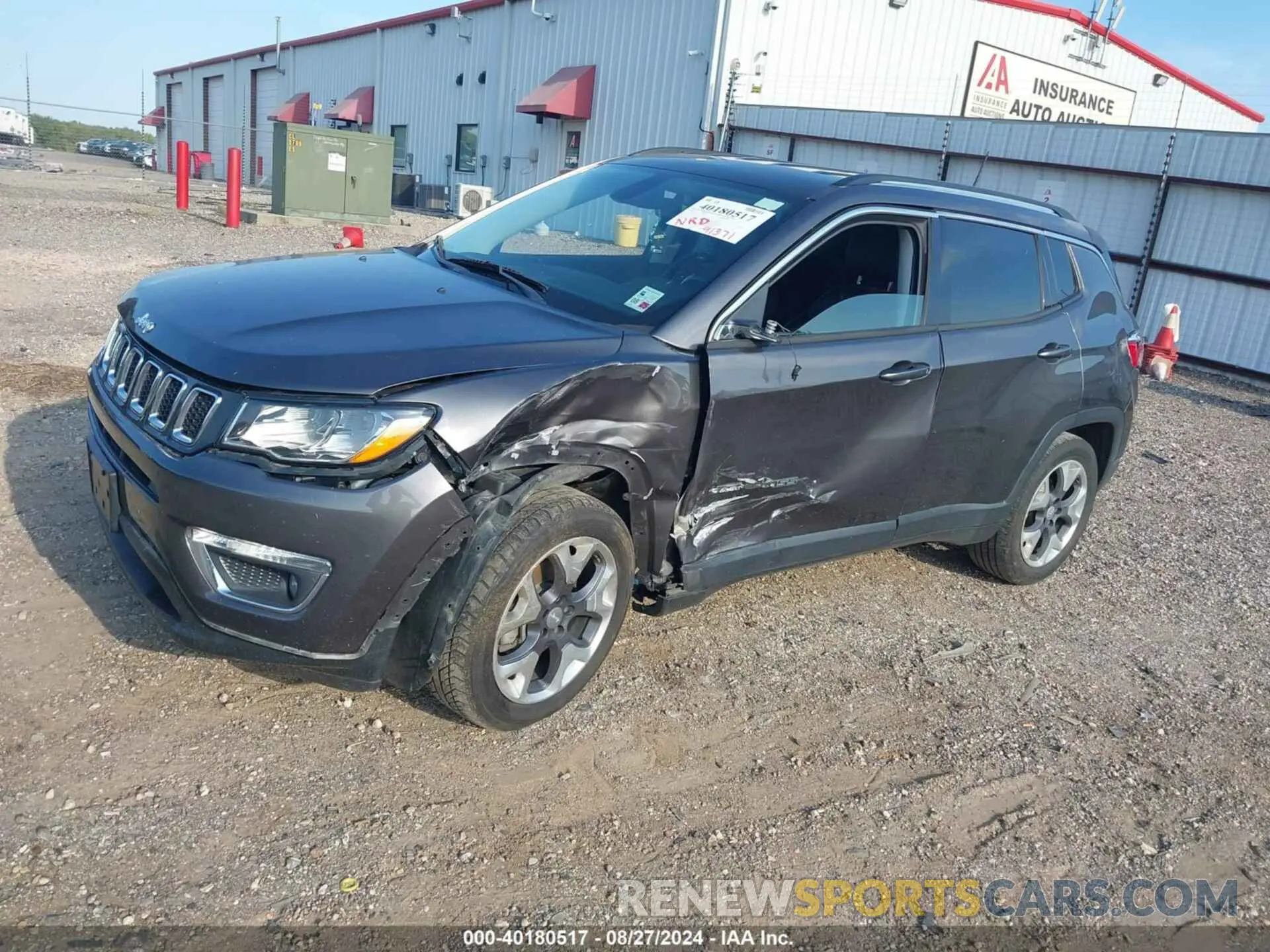 2 Photograph of a damaged car 3C4NJCCB7LT170817 JEEP COMPASS 2020