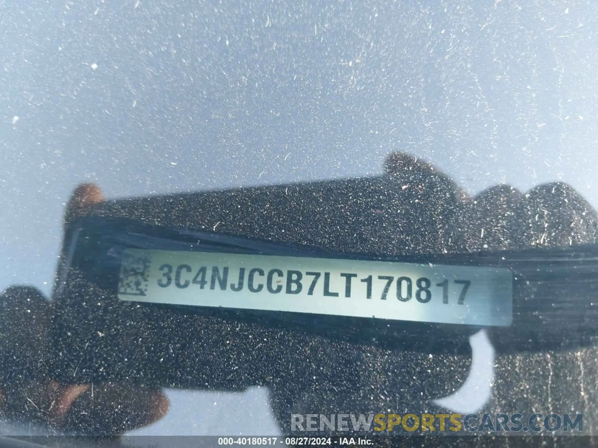 9 Photograph of a damaged car 3C4NJCCB7LT170817 JEEP COMPASS 2020