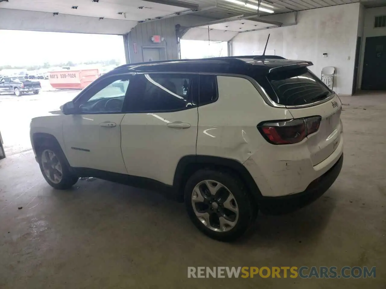 2 Photograph of a damaged car 3C4NJCCB7LT211415 JEEP COMPASS 2020