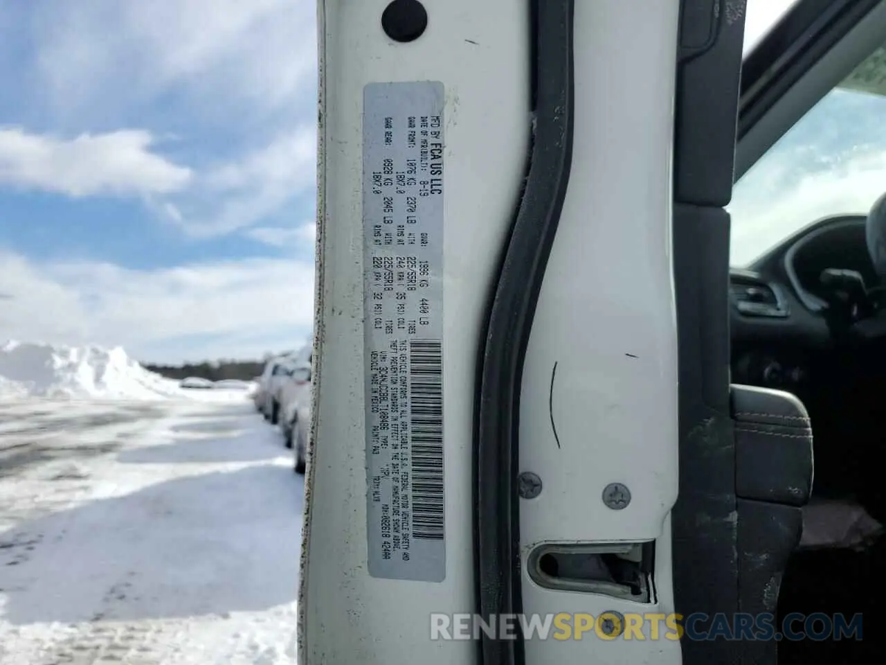 13 Photograph of a damaged car 3C4NJCCB8LT108486 JEEP COMPASS 2020