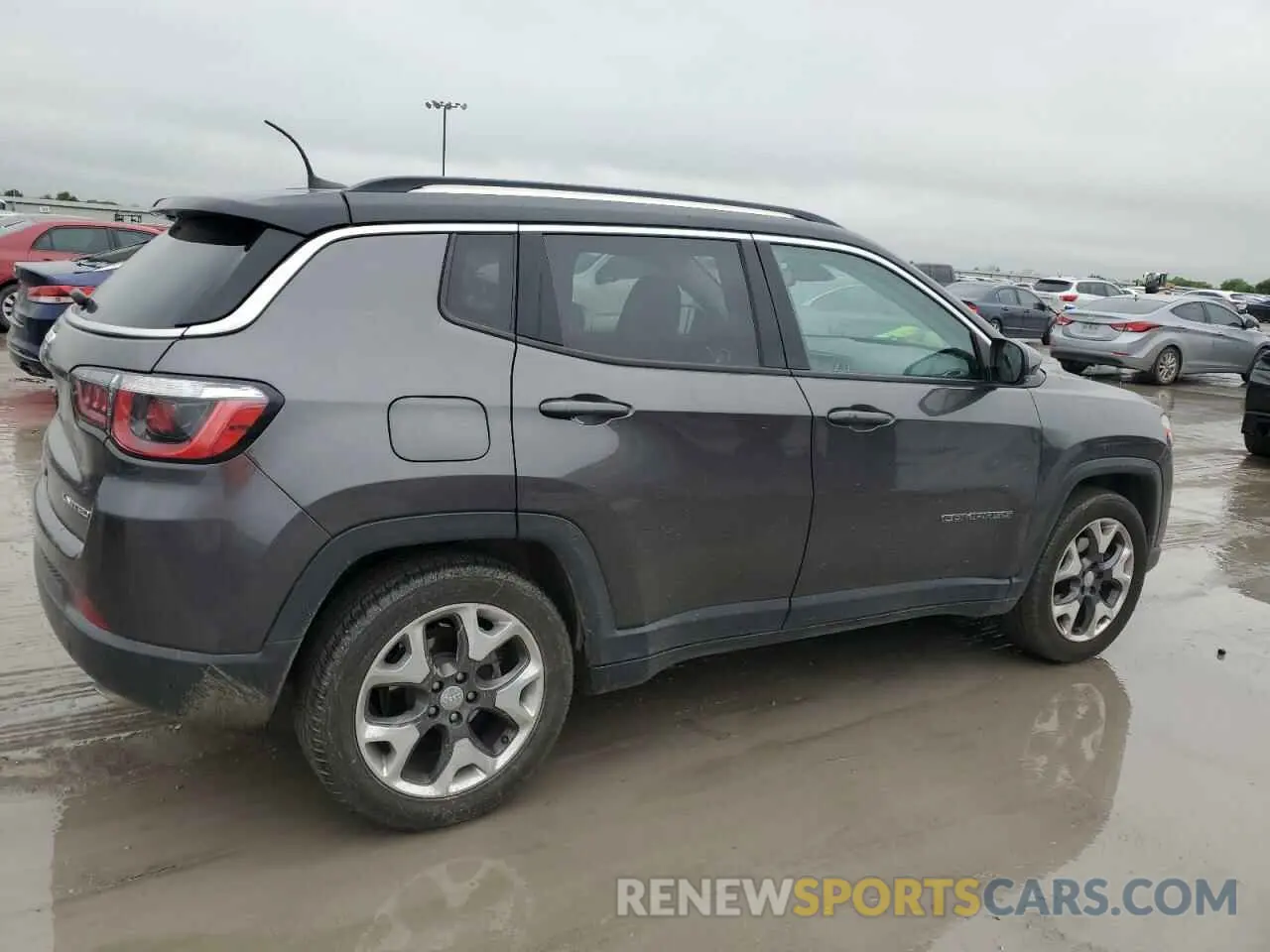 3 Photograph of a damaged car 3C4NJCCB8LT150706 JEEP COMPASS 2020