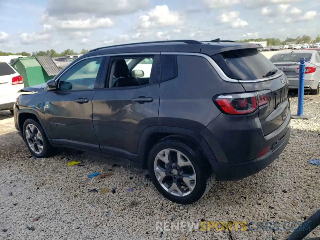 2 Photograph of a damaged car 3C4NJCCB9LT122669 JEEP COMPASS 2020