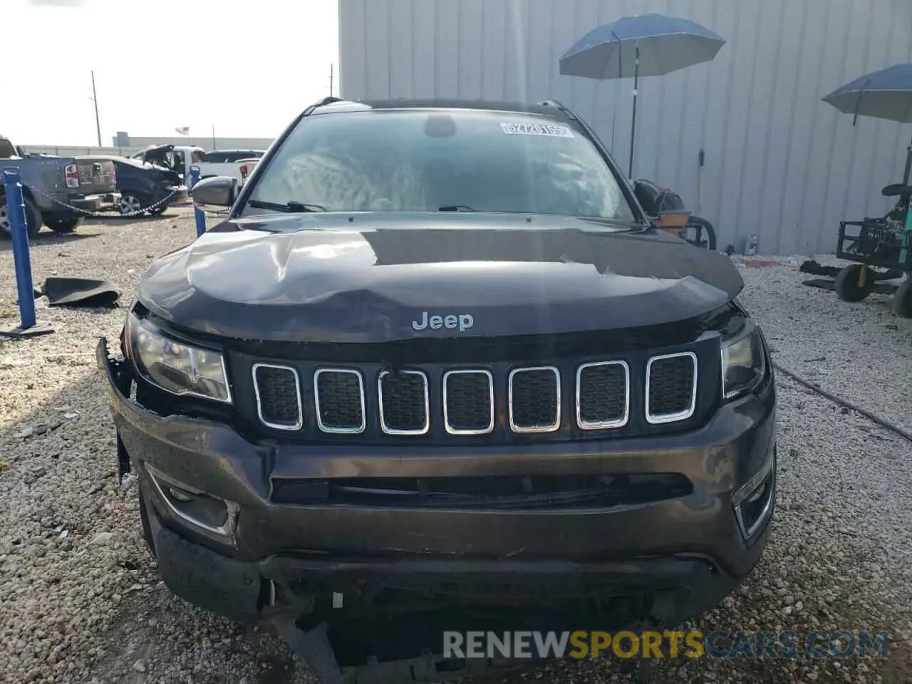 5 Photograph of a damaged car 3C4NJCCB9LT122669 JEEP COMPASS 2020