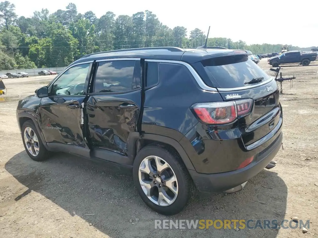 2 Photograph of a damaged car 3C4NJCCB9LT198554 JEEP COMPASS 2020