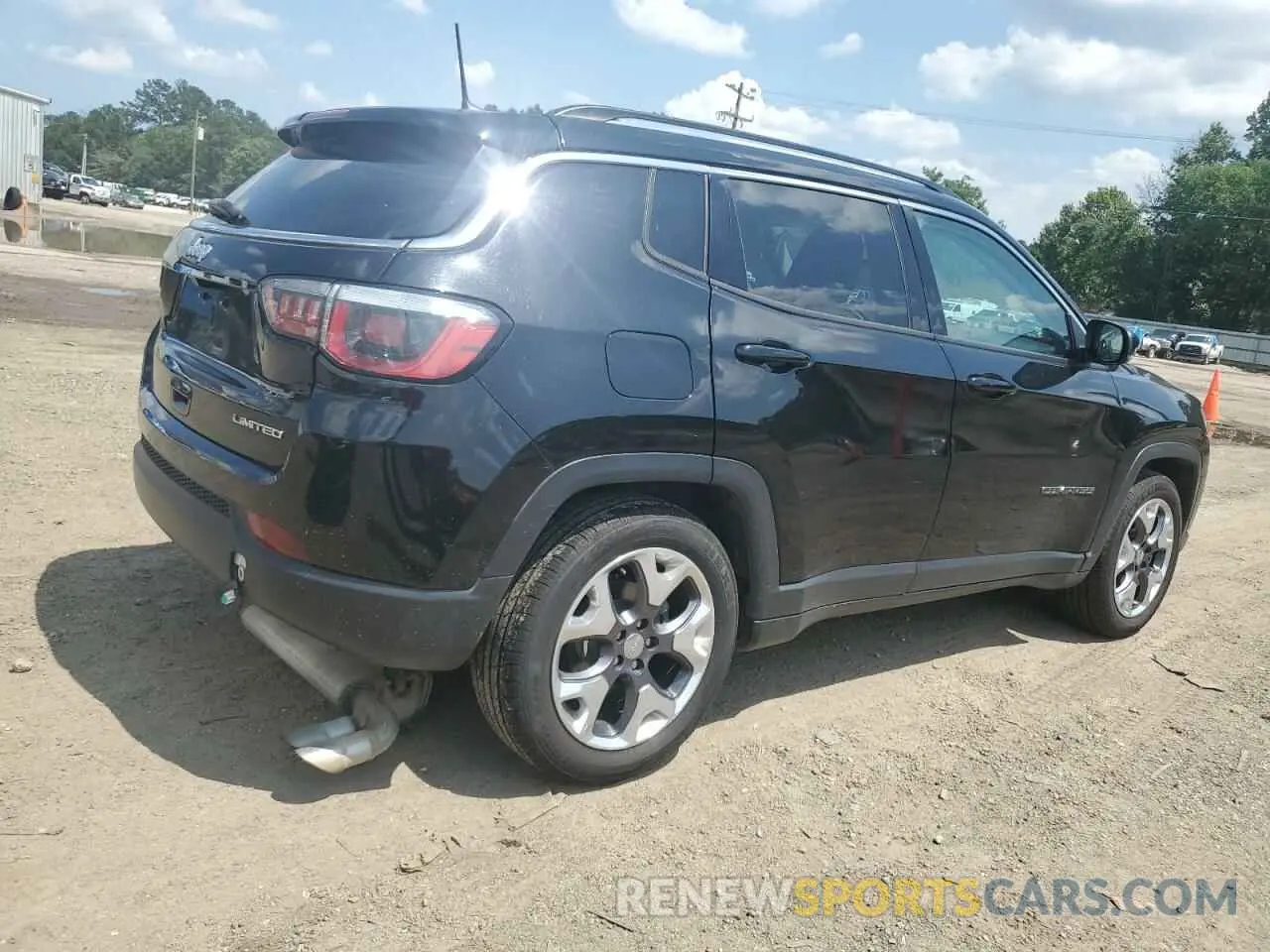 3 Photograph of a damaged car 3C4NJCCB9LT198554 JEEP COMPASS 2020