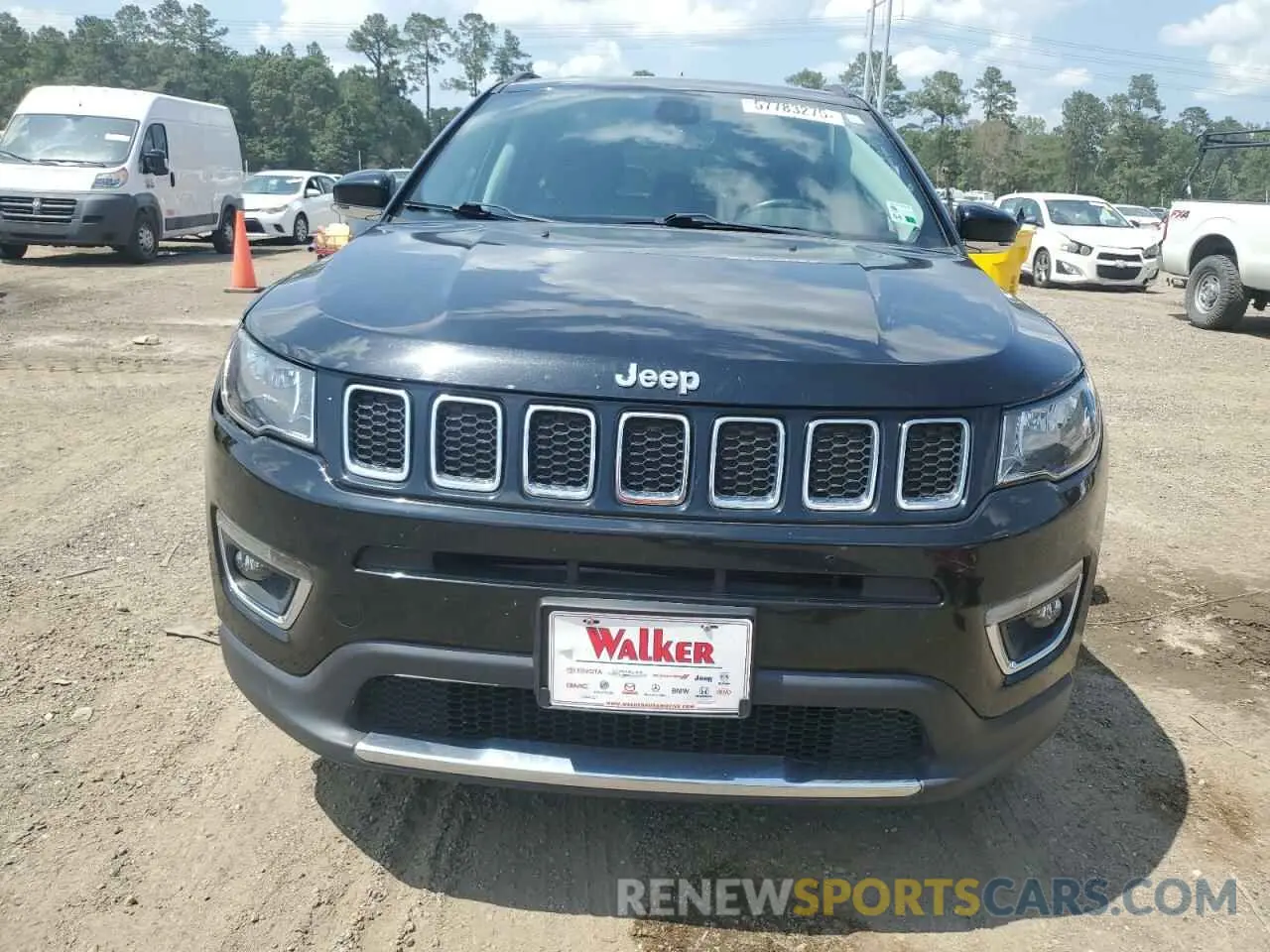 5 Photograph of a damaged car 3C4NJCCB9LT198554 JEEP COMPASS 2020