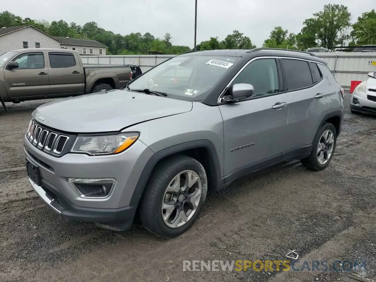 1 Photograph of a damaged car 3C4NJCCBXLT211330 JEEP COMPASS 2020