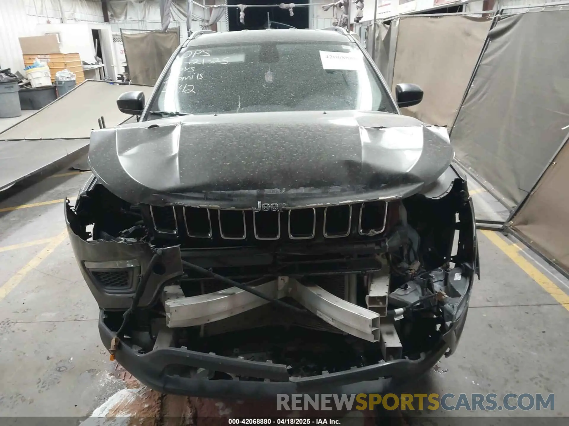 12 Photograph of a damaged car 3C4NJDAB0LT145542 JEEP COMPASS 2020
