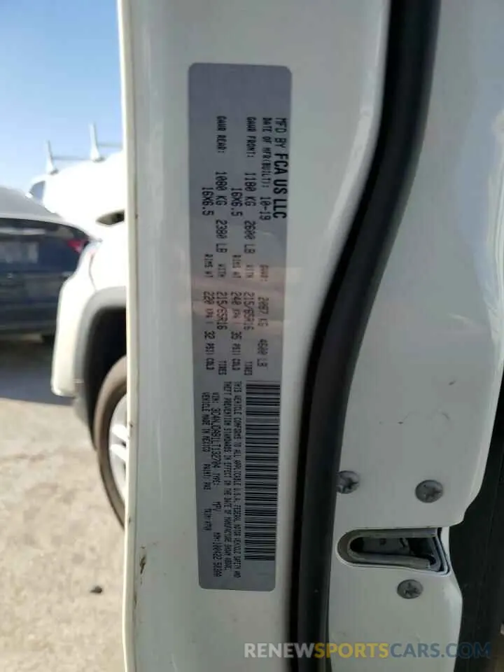 15 Photograph of a damaged car 3C4NJDAB1LT132704 JEEP COMPASS 2020