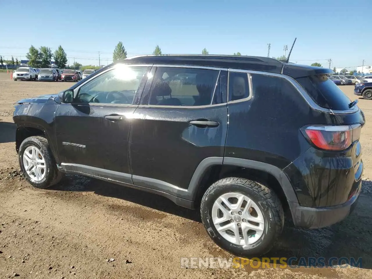 2 Photograph of a damaged car 3C4NJDAB6LT144069 JEEP COMPASS 2020